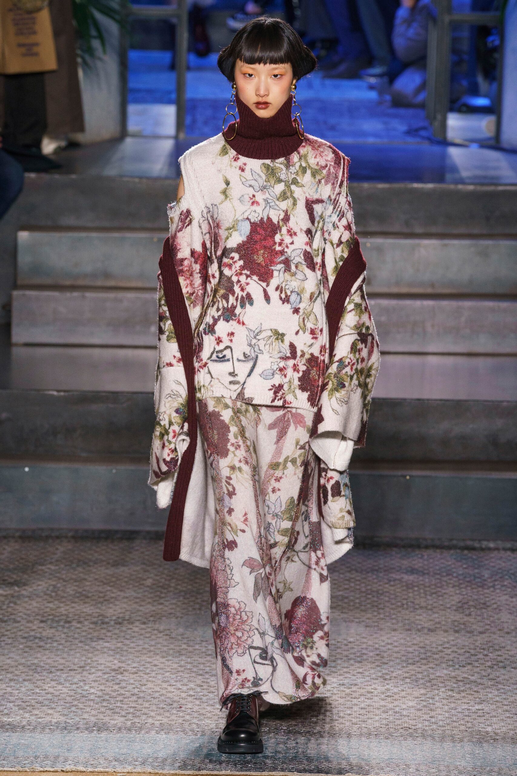 floral relaxed maxi dress