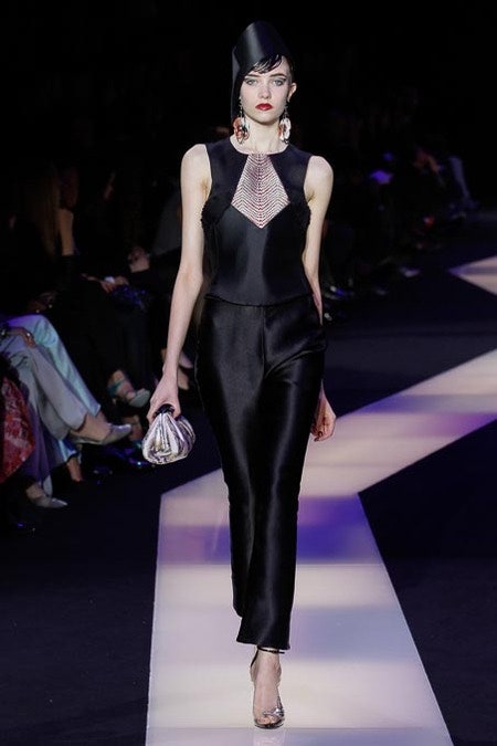black silk fitted jumpsuit