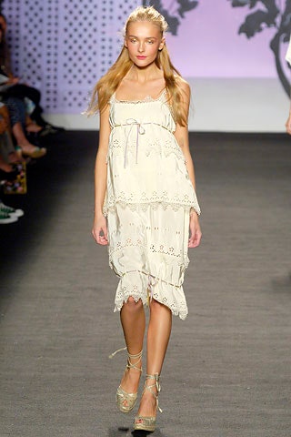 white relaxed tiered dress