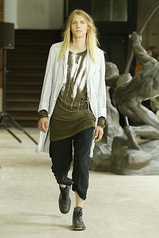 Ann Demeulemeester S/S 06 Menswear Look 211
