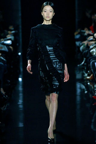 fitted black silk midi dress