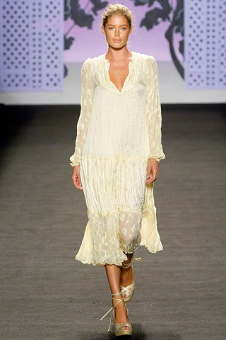 ivory silk relaxed midi dress