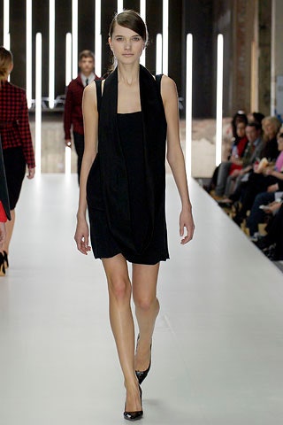 black silk sleeveless mini dress