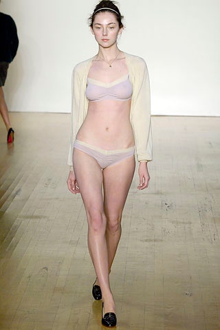 beige cardigan with pink bikini