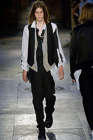 Ann Demeulemeester S/S 07 Menswear Look 80