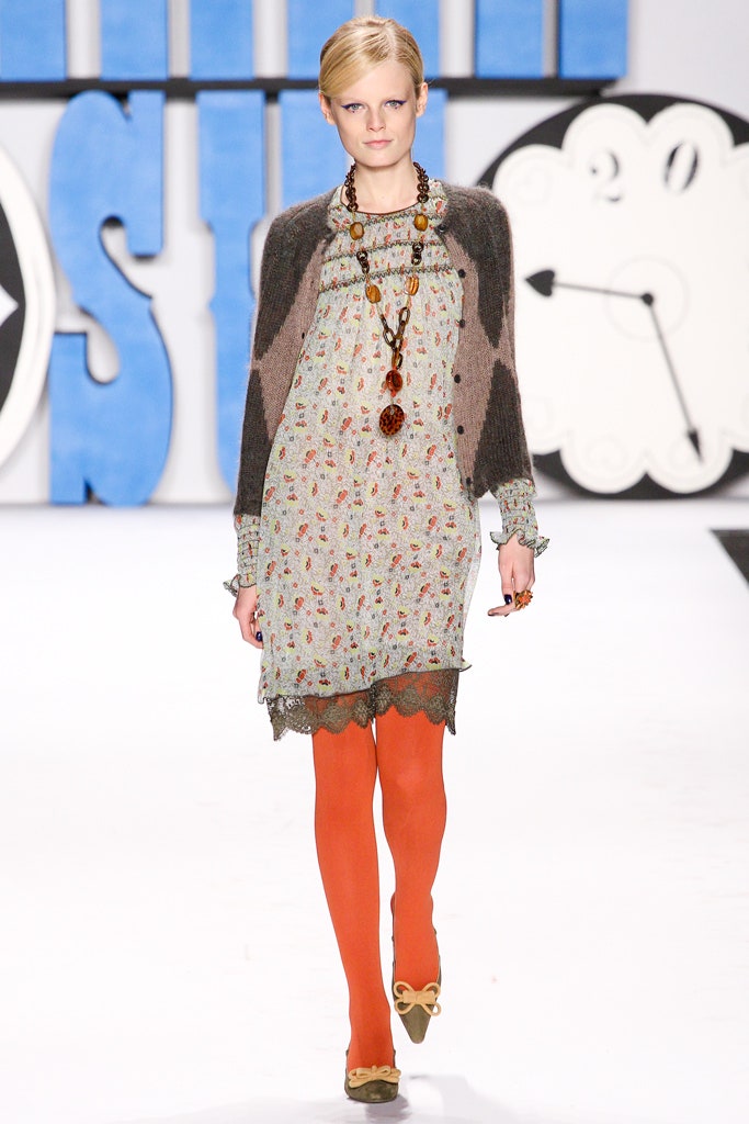 multi silk long-sleeve collared fitted floral layered dress