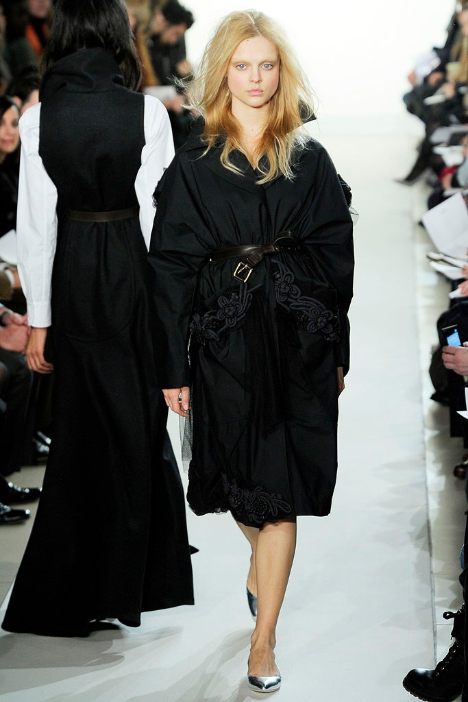 black silk relaxed dress