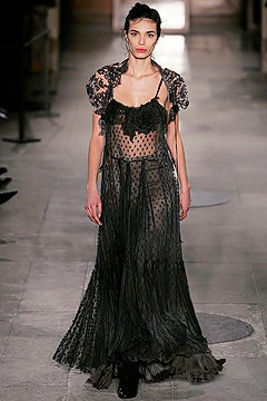 black sheer pleated maxi dress