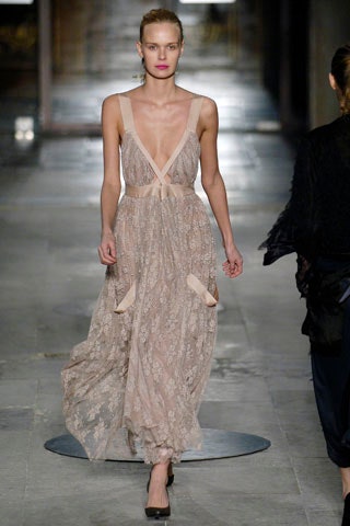 beige silk sleeveless dress