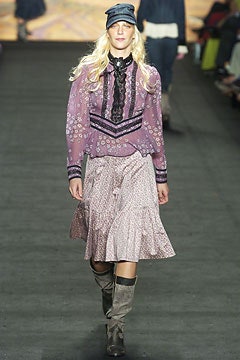 purple silk long-sleeve collared relaxed embroidered blouse
