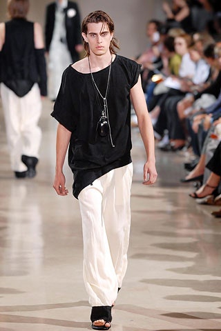 Ann Demeulemeester S/S 08 Menswear Look 92