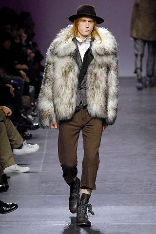 Ann Demeulemeester F/W 08 Menswear Look 49