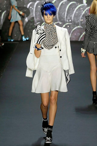 white mini dress with jacket