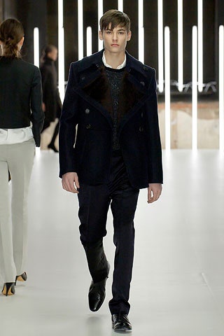 black tailored jacket with white shirt