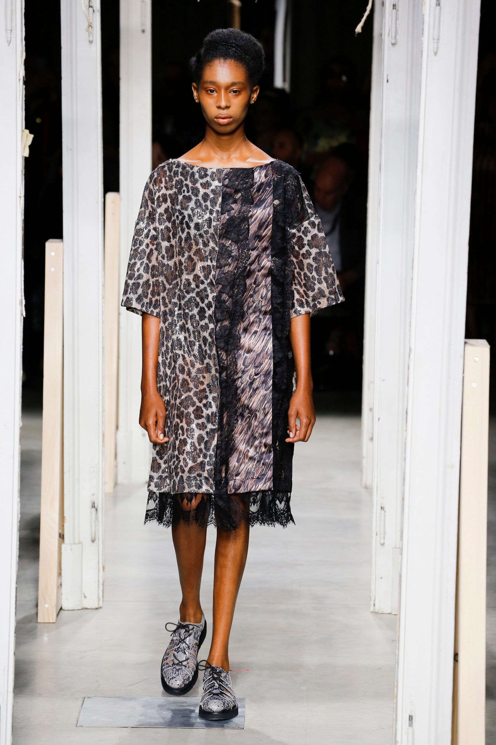 multi-patterned relaxed dress