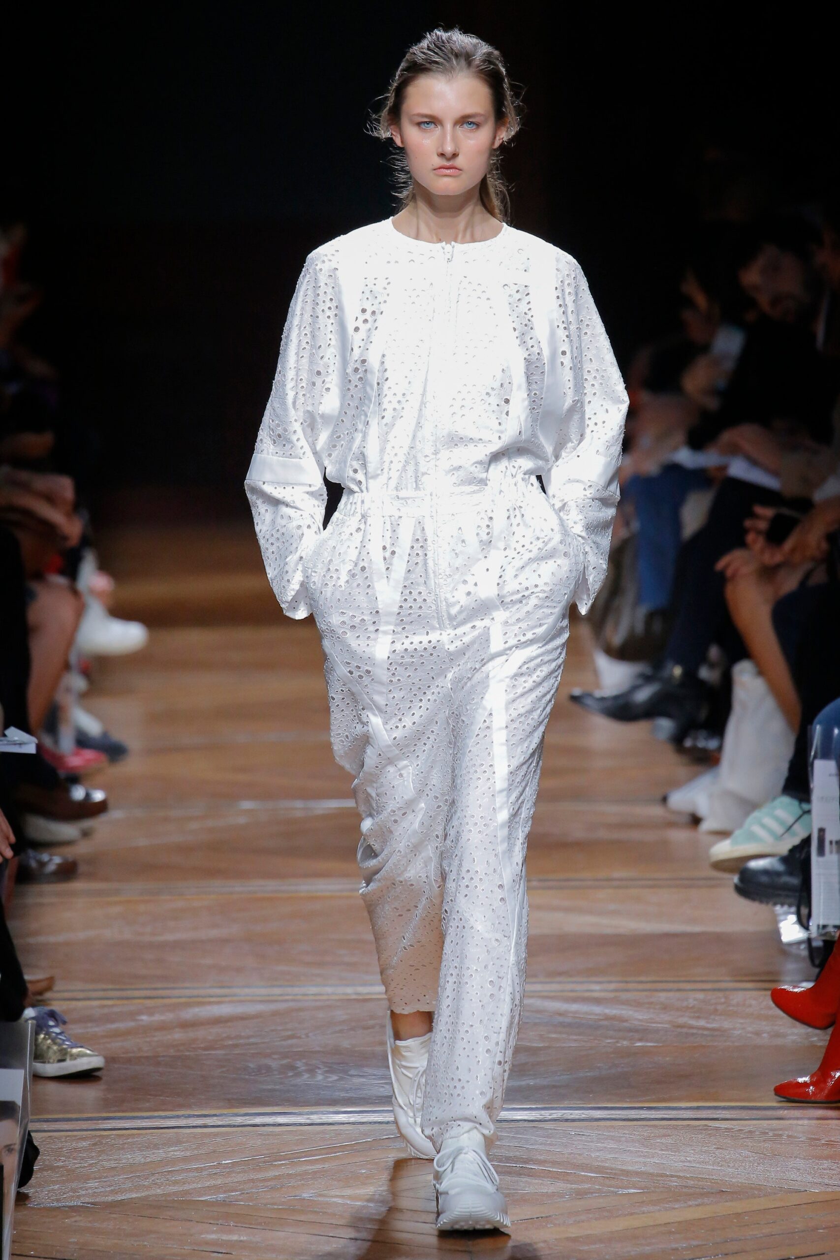 white relaxed jumpsuit