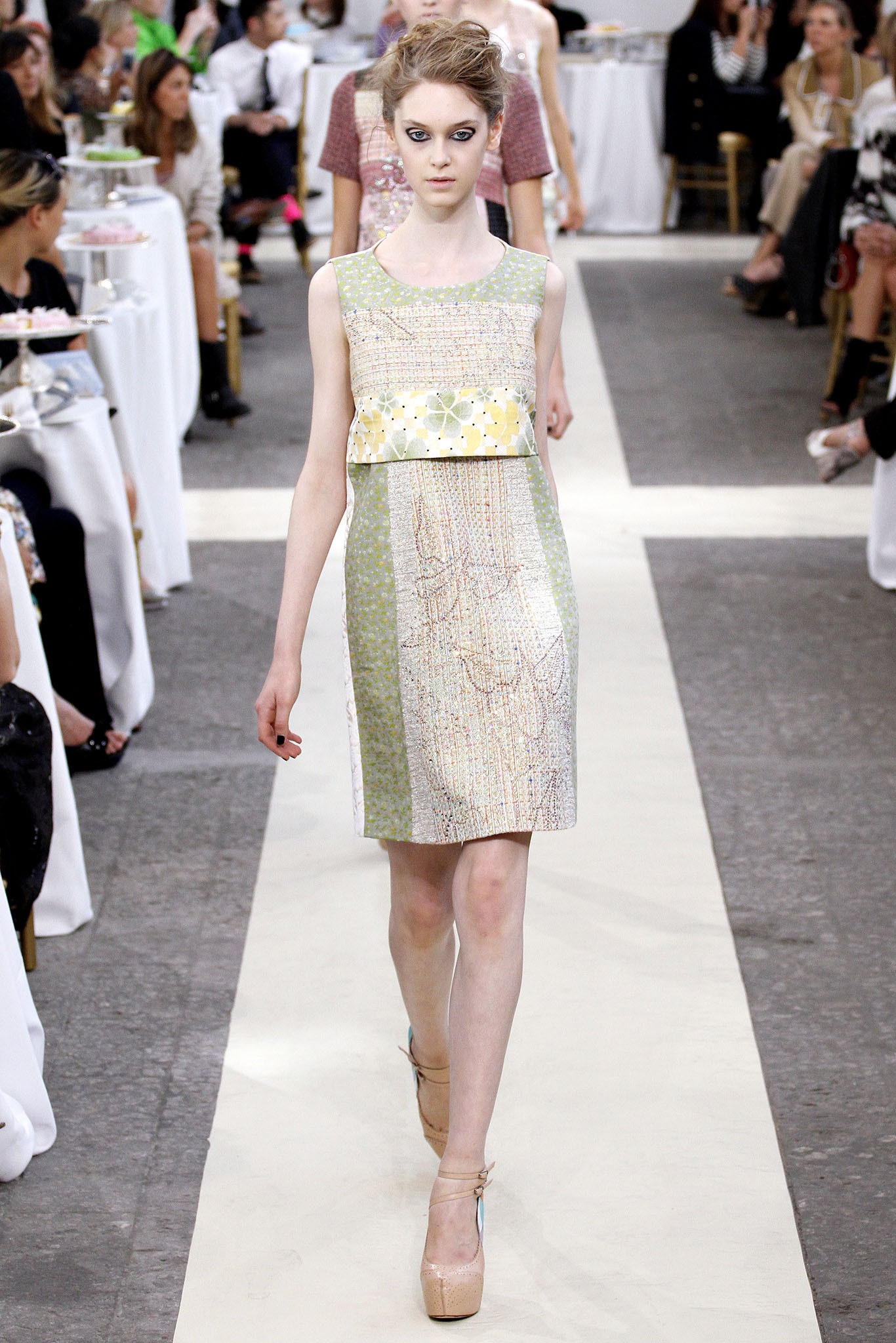 fitted silk mini dress