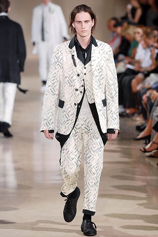 Ann Demeulemeester S/S 08 Menswear Look 64