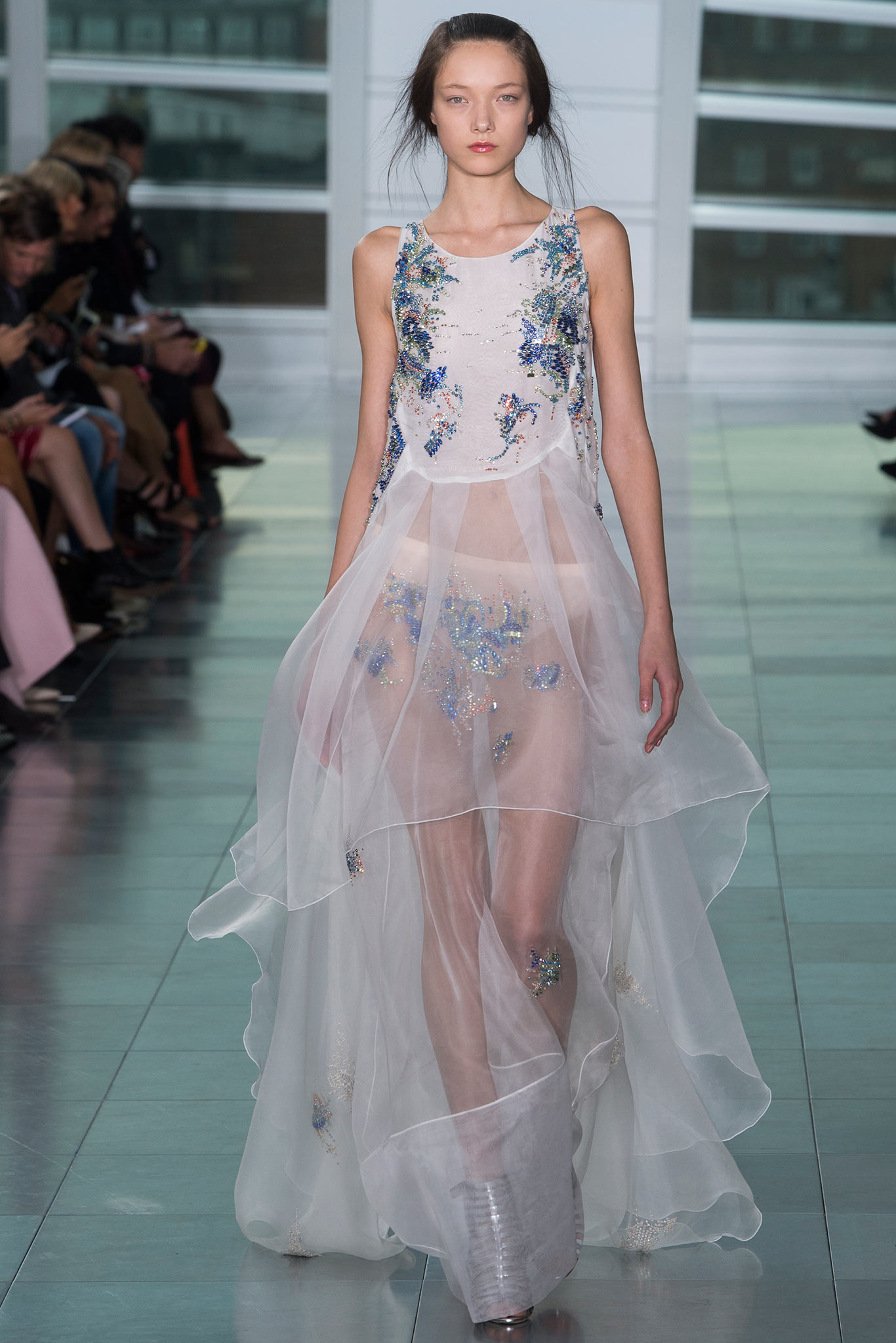 white embroidered sheer maxi dress