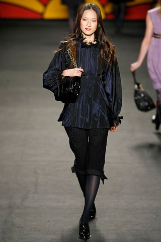 black silk fitted blouse with pants