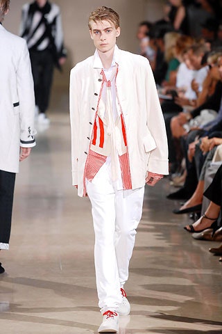 Ann Demeulemeester S/S 08 Menswear Look 28