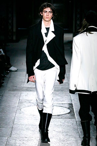 Ann Demeulemeester F/W 07 Menswear Look 113