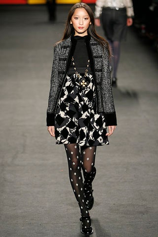 black and white tailored blazer with mini dress