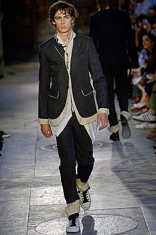 Ann Demeulemeester S/S 07 Menswear Look 31
