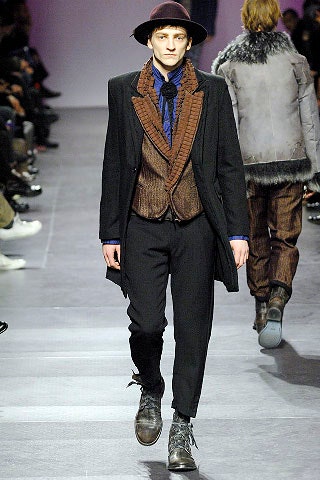 Ann Demeulemeester F/W 08 Menswear Look 68