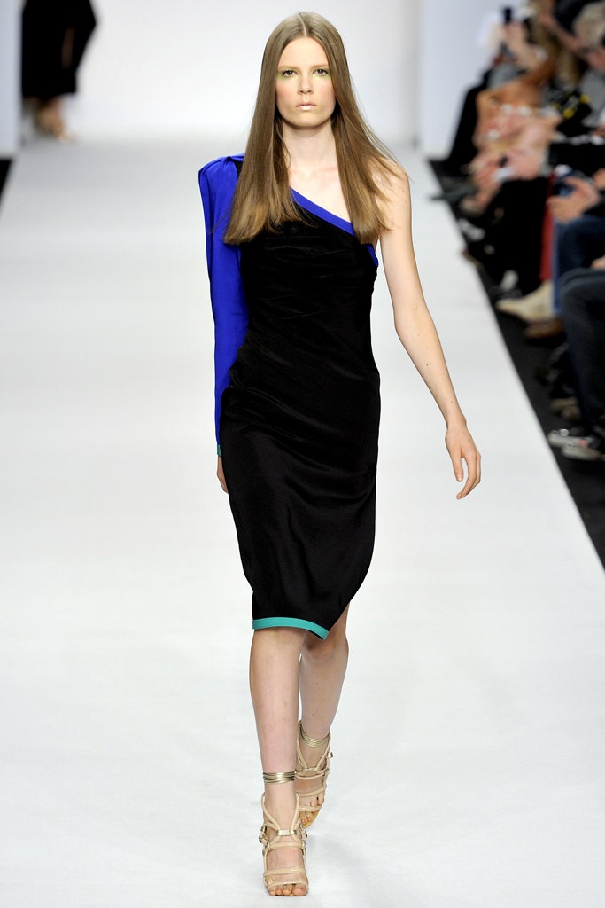 black silk sleeveless asymmetric fitted ruched midi dress