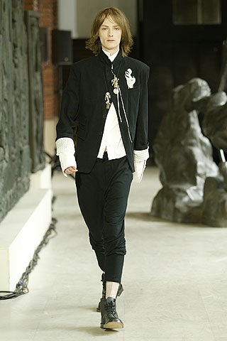 Ann Demeulemeester S/S 06 Menswear Look 260