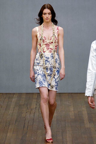 floral fitted mini dress