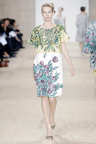 floral printed midi dress