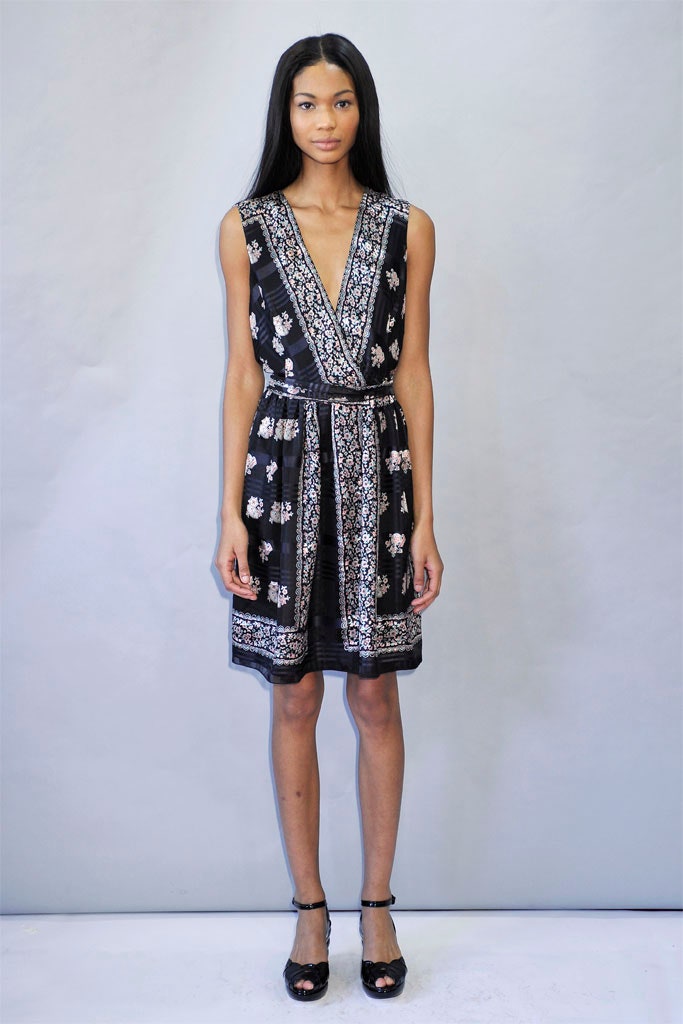 black silk sleeveless dress