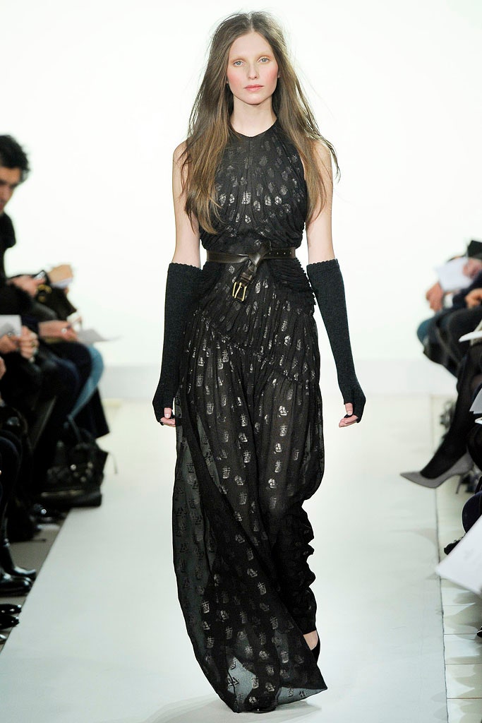 black silk fitted maxi dress