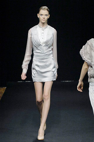 white silk fitted mini dress