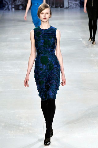 blue green ruched sleeveless dress