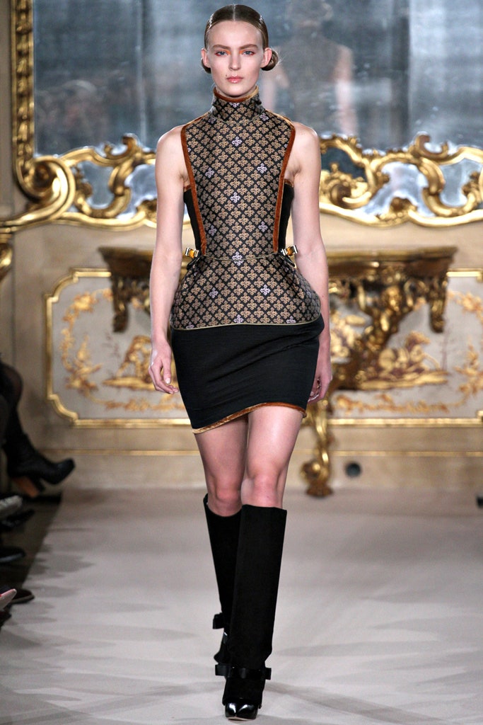 fitted black mini dress with peplum