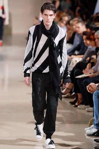 Ann Demeulemeester S/S 08 Menswear Look 32
