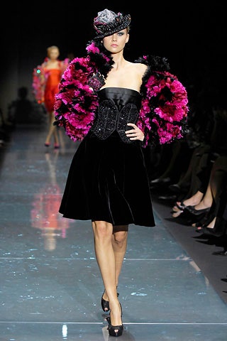 pink feather oversized layered cape