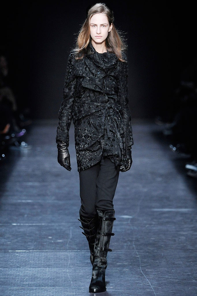 black velvet coat with slim pants
