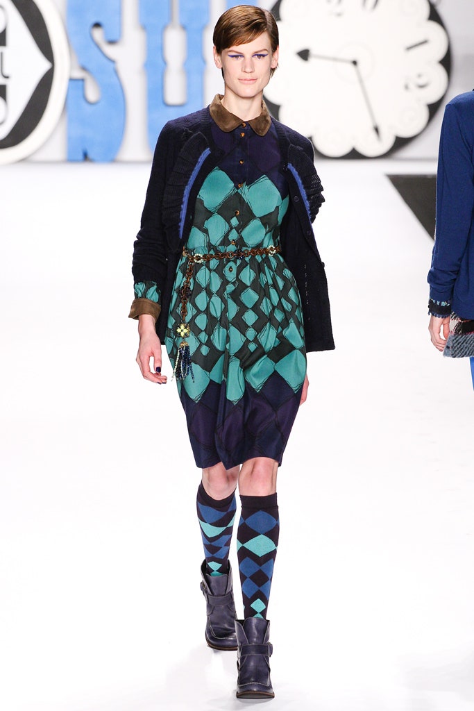 blue green printed mini dress