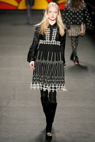 black silk embroidered mini dress