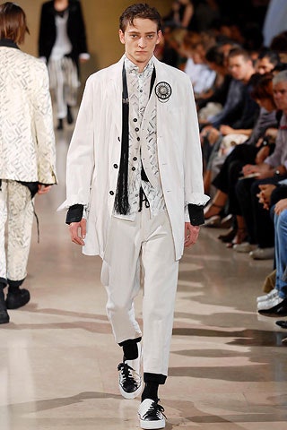 Ann Demeulemeester S/S 08 Menswear Look 68