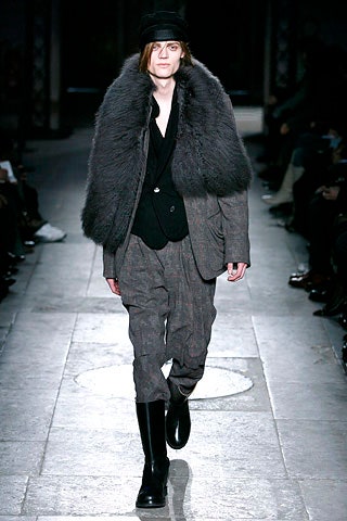Ann Demeulemeester F/W 07 Menswear Look 55