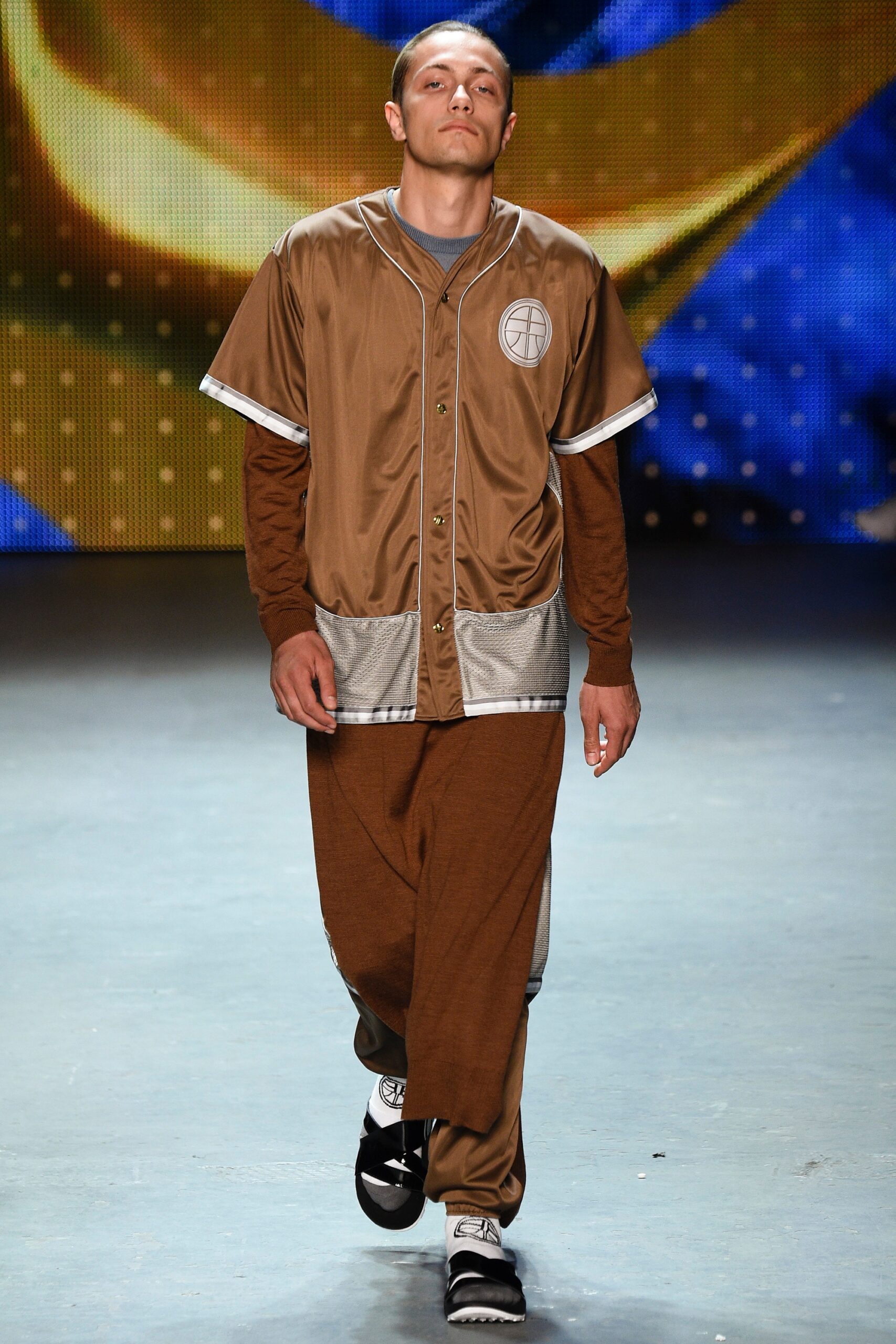 brown relaxed shirt and pants
