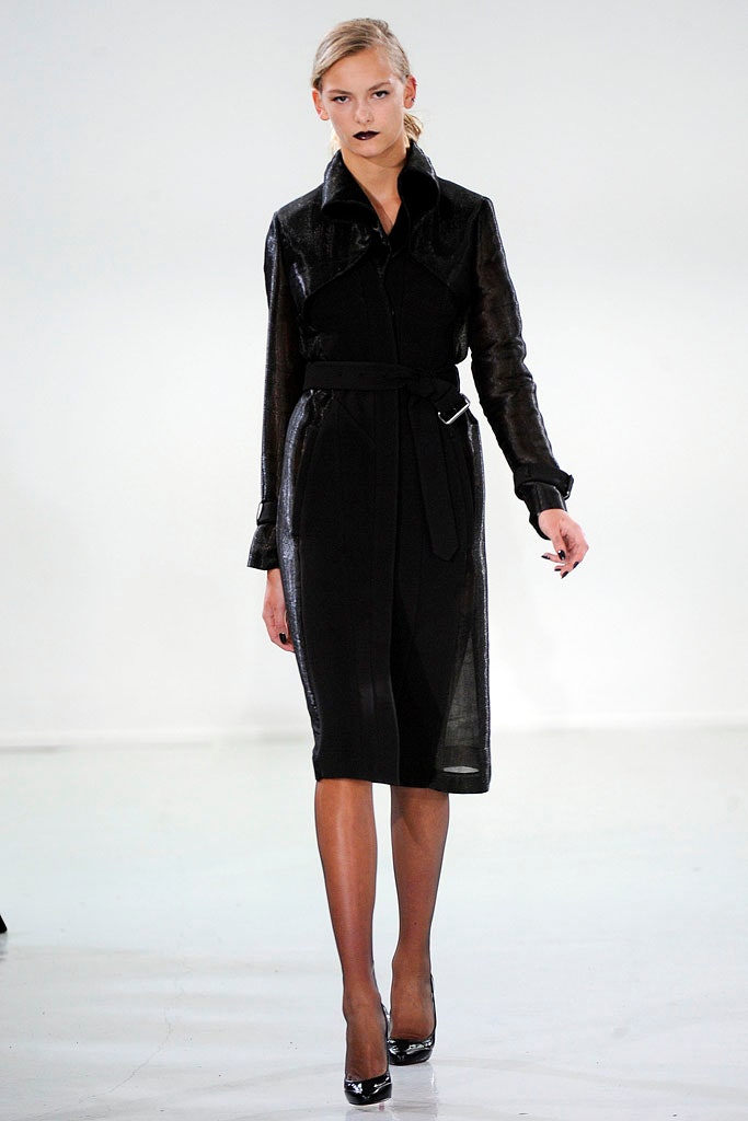 black silk belted midi dress