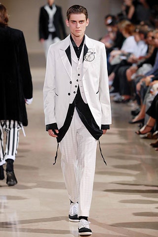 Ann Demeulemeester S/S 08 Menswear Look 76