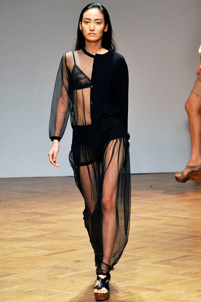 black sheer layered dress with shorts