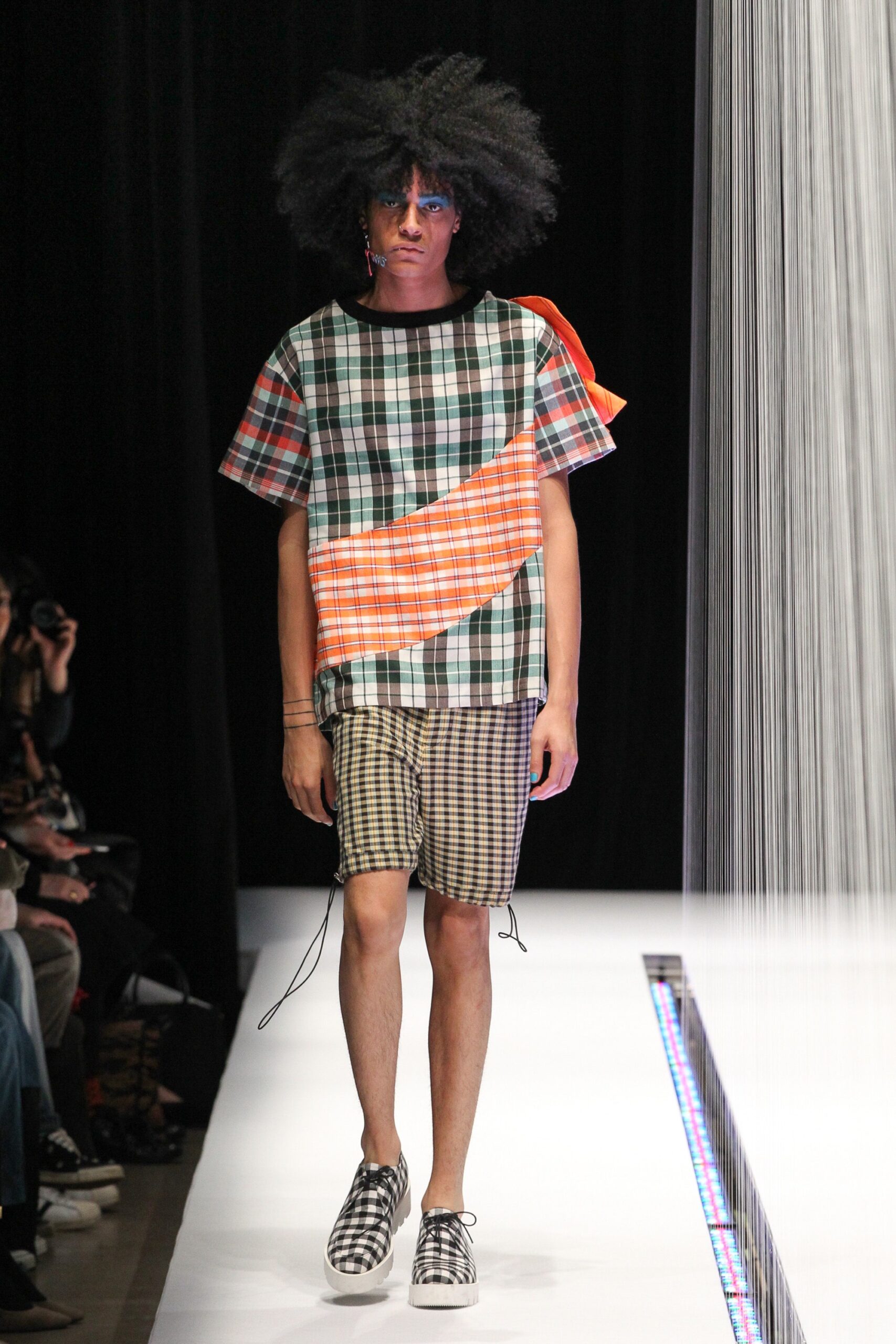 multi-patterned relaxed top and shorts